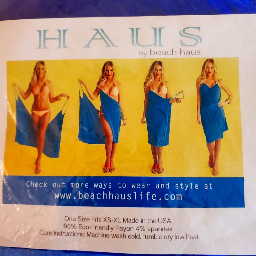 NWOT Haus Wrap Coverup